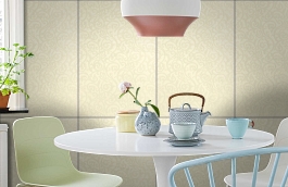 Обои Wilton 1027 фото в интерьере кухни превью