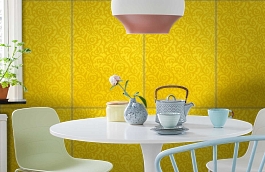 Обои Wilton 1313 фото в интерьере кухни превью