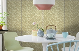 Обои Wilton 2227 фото в интерьере кухни превью