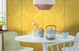 Обои Windsor 2333 фото в интерьере кухни превью