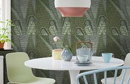 Обои 6764 фото в интерьере кухни превью