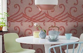 Обои 6824 фото в интерьере кухни превью