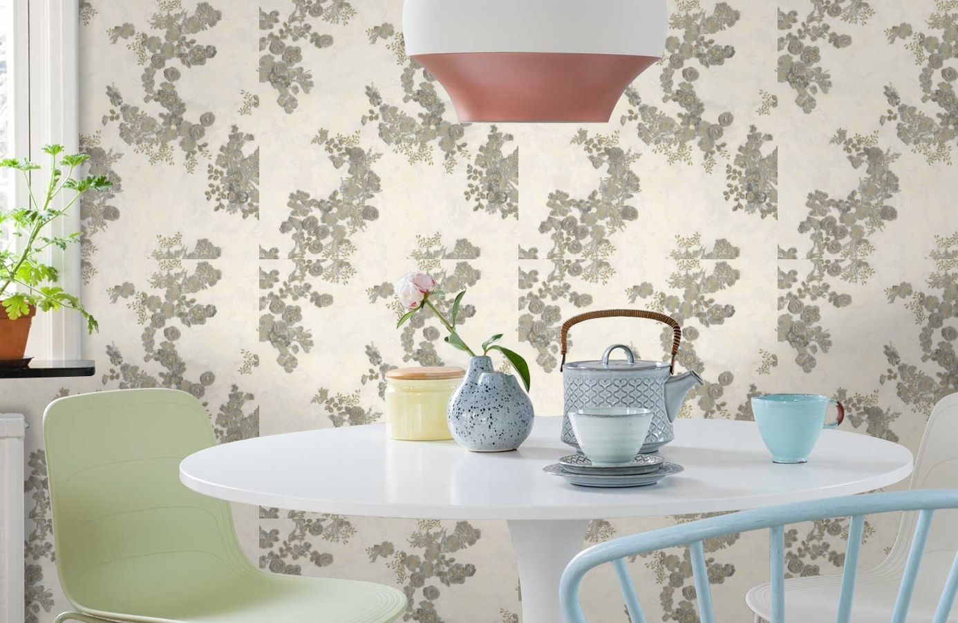 Обои 81529 фото в интерьере кухни