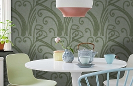 Обои 8534 фото в интерьере кухни превью