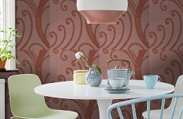 Обои 8564 фото в интерьере кухни превью