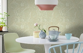 Обои 9245 фото в интерьере кухни превью