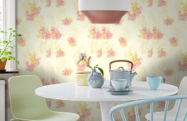 Обои 3513-2 фото в интерьере кухни превью