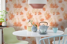 Обои 3513-3 фото в интерьере кухни превью