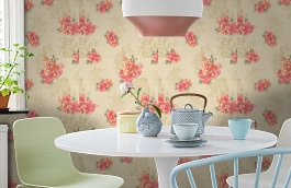 Обои 3513-6 фото в интерьере кухни превью