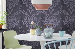 Обои 128 фото в интерьере кухни превью