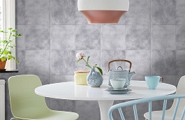 Обои AN313 фото в интерьере кухни превью