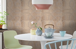 Обои AS144 фото в интерьере кухни превью