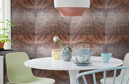 Обои NB204 фото в интерьере кухни превью