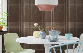 Обои OX224 фото в интерьере кухни превью