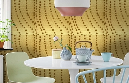 Обои PC605 фото в интерьере кухни превью