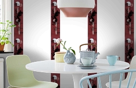 Обои SL15 5043 250*60 фото в интерьере кухни превью