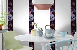 Обои SL15 5060 250*60 фото в интерьере кухни превью