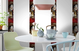 Обои SL15 5062 250*60 фото в интерьере кухни превью