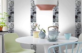 Обои SL15 5066 250*60 фото в интерьере кухни превью