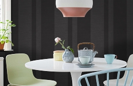 Обои 14011 1 фото в интерьере кухни превью