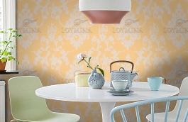 Обои 6-016 фото в интерьере кухни превью