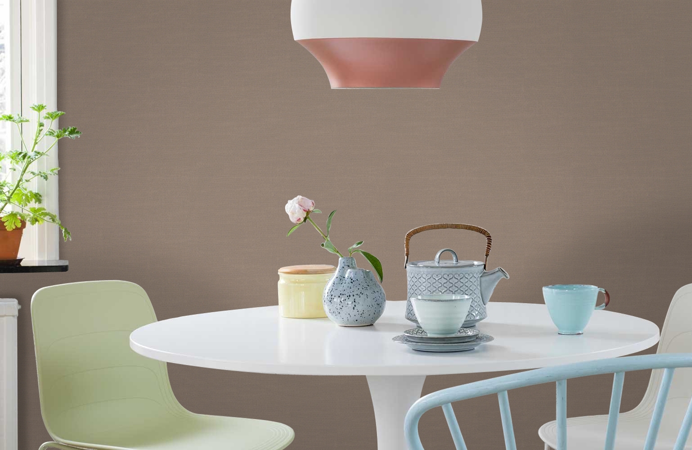 Обои 8 002 3 фото в интерьере кухни