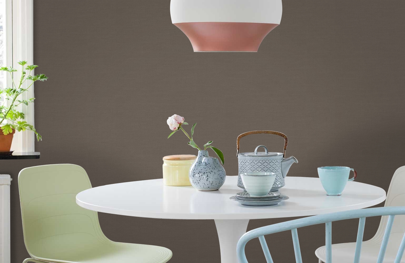 Обои 8 012 4 фото в интерьере кухни