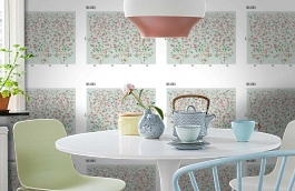 Обои DC 023 Illusion фото в интерьере кухни превью