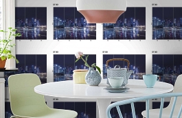 Обои DF 001 Illusion фото в интерьере кухни превью