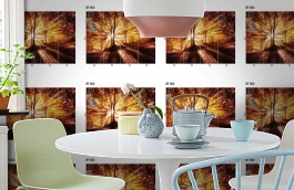 Обои DF 002 Illusion фото в интерьере кухни превью