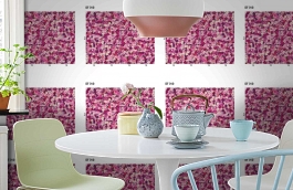 Обои DF 010 Illusion фото в интерьере кухни превью