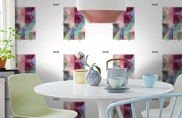 Обои DM 005 Illusion фото в интерьере кухни превью