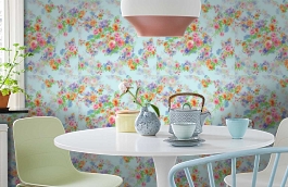 Обои DM 017 Illusion фото в интерьере кухни превью