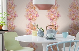 Обои DM 023 Illusion фото в интерьере кухни превью