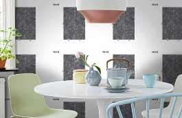 Обои DM 030 Illusion фото в интерьере кухни превью