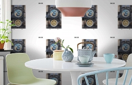 Обои DM 036 Illusion фото в интерьере кухни превью