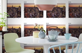 Обои DS 010 Illusion фото в интерьере кухни превью