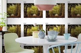 Обои DS 012 Illusion фото в интерьере кухни превью