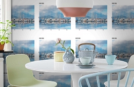 Обои DSE 005 Illusion фото в интерьере кухни превью