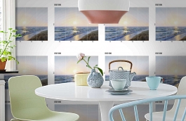 Обои DSE 006 Illusion фото в интерьере кухни превью