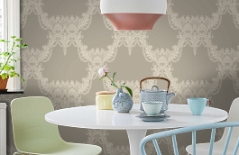 Обои GT1010 фото в интерьере кухни превью