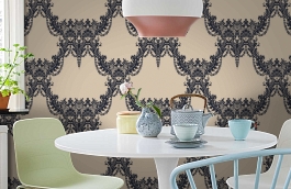 Обои GT1012 фото в интерьере кухни превью