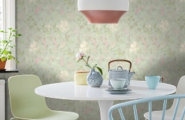 Обои QTR4 006 фото в интерьере кухни превью