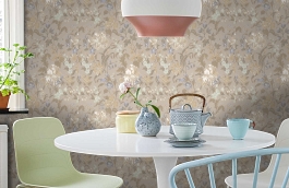 Обои QTR4 011 фото в интерьере кухни превью