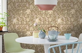 Обои QTR4 012 фото в интерьере кухни превью