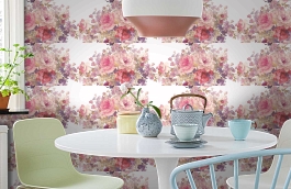 Обои V9002/1 фото в интерьере кухни превью