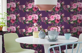 Обои V9022 фото в интерьере кухни превью