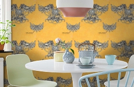 Обои 10 004 фото в интерьере кухни превью