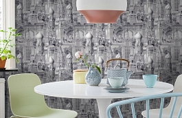 Обои 10011 фото в интерьере кухни превью