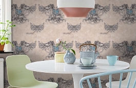 Обои 10 012/1 фото в интерьере кухни превью